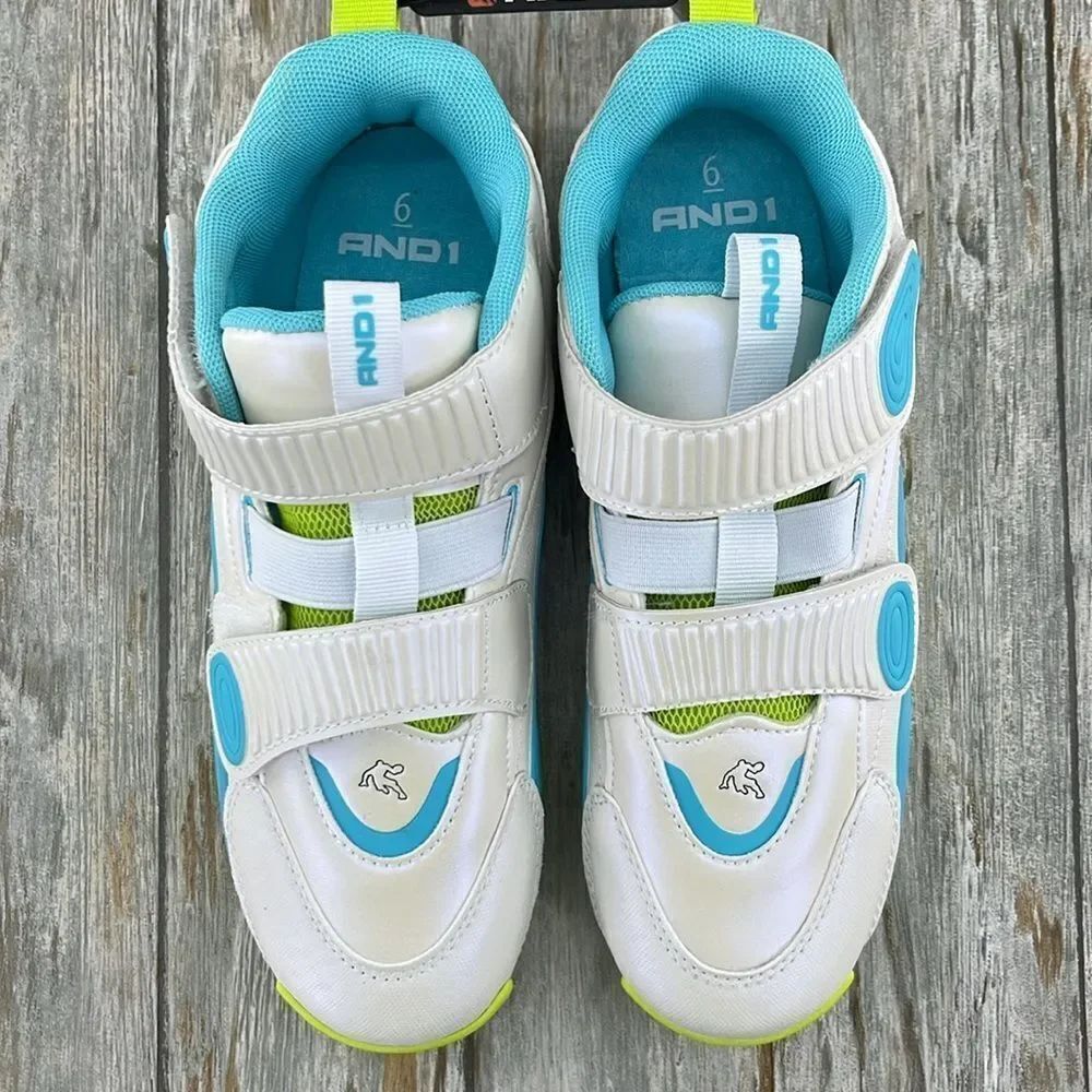 Big Kids Strap Athletic Basketball Sneakers Shoes Sneakers Shoes Size 6
